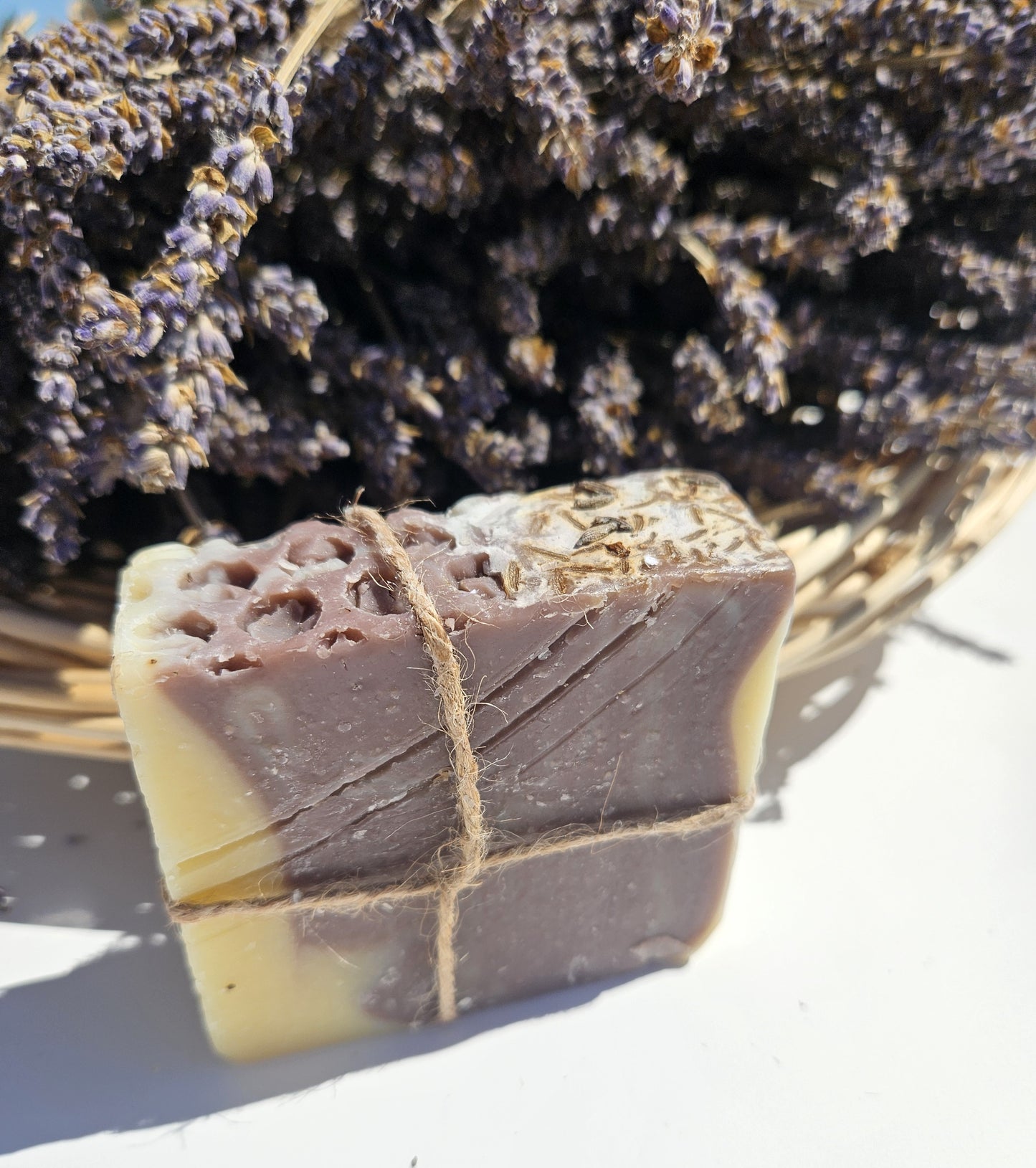 Lavender Goat Milk and Honey Soap Bar