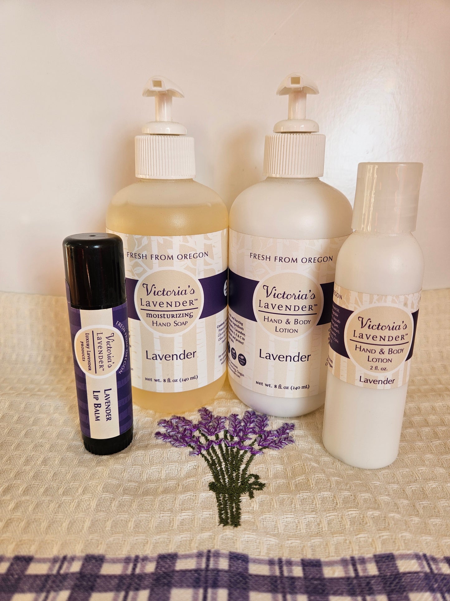 Lavender Body Care Basket