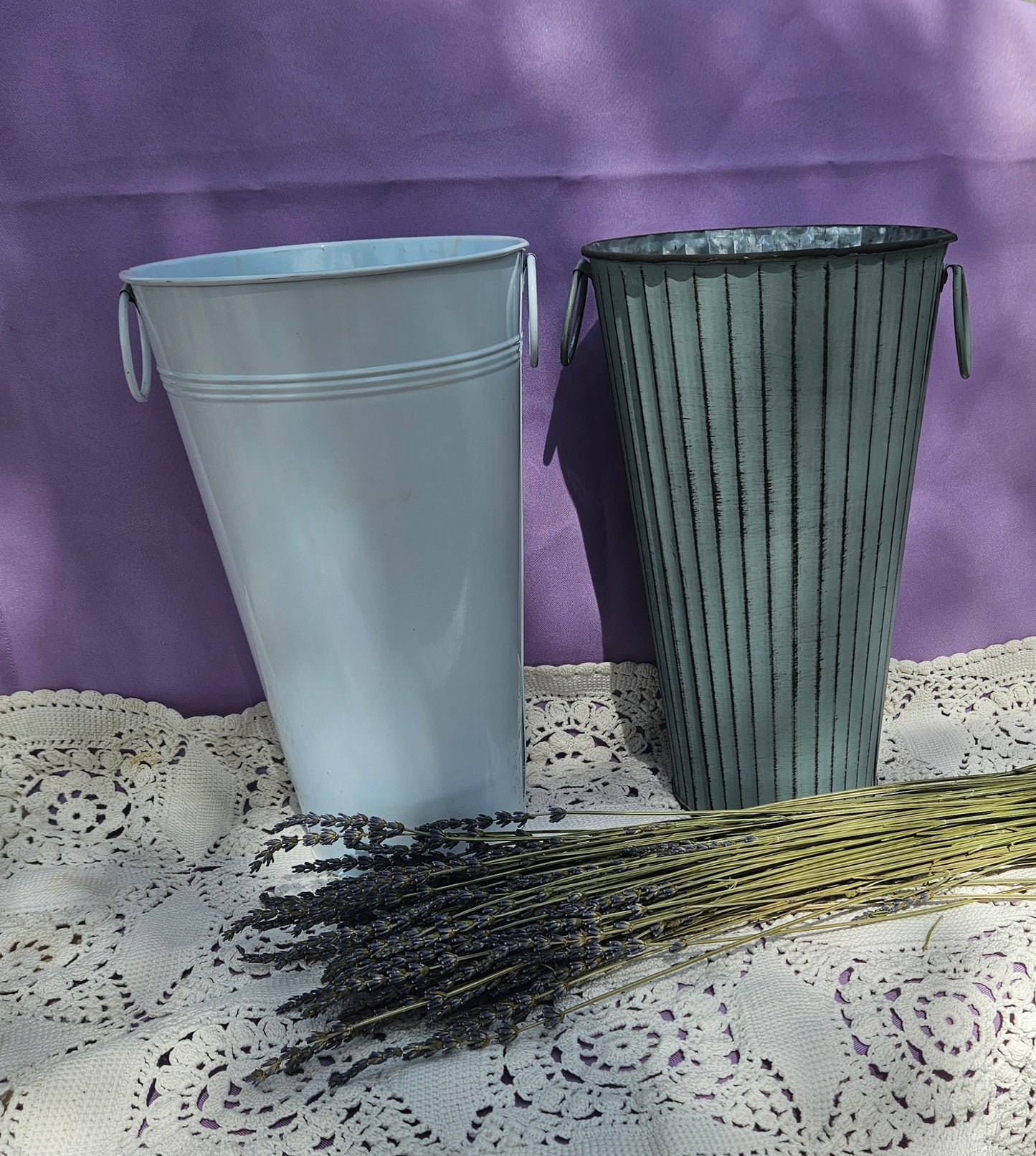 French Flower Bucket