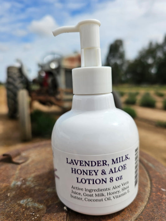 Lavender, Milk & Honey Lotion with Aloe
