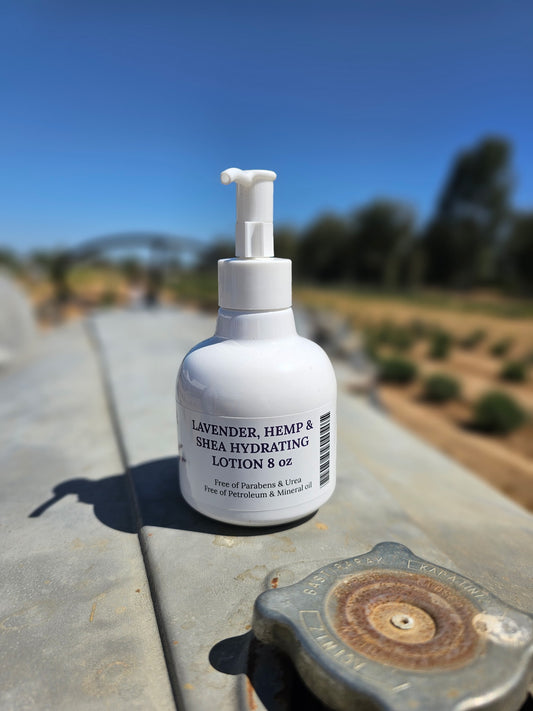 Lavender, Hemp Seed & Shea Hydrating Lotion