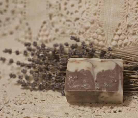 Lavender Shea Butter Handmade Soap Bar